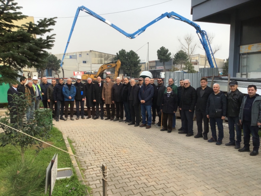 DES Sanayi Sitesi Sosyal Tesis A-Blok Temel Atma Töreni Gerçekleştirildi